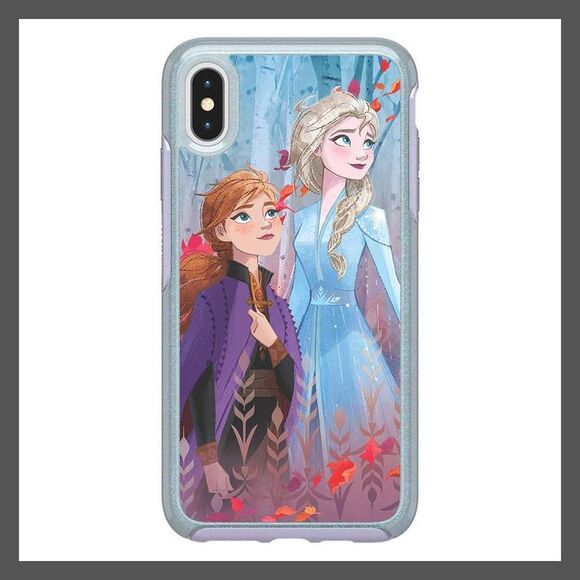 OtterBox -  Apple iPhone XS Max Disney Symmetry Case  Blue - Picture 1 of 4